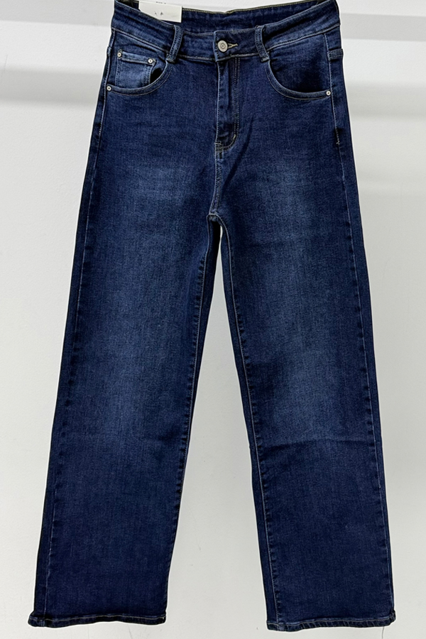 Jeans Wide Leg Dark washed