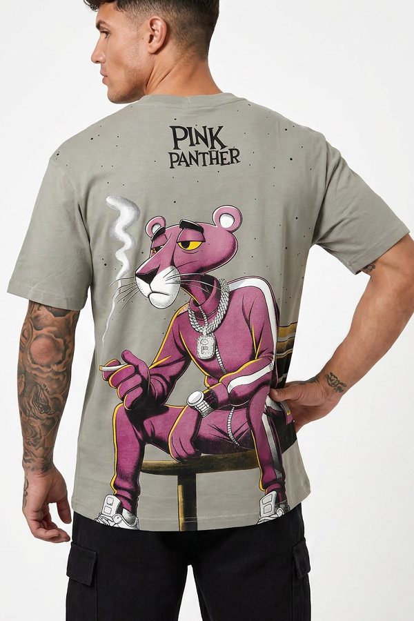 pink panther cotton premium quality unisex tshirt